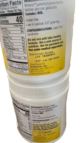 Yb230133 Medtrition Banatrol Plus Nutritional Support To Manage Diarrhea 10.6 Oz Sealed #2