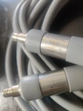 5163 Medtronic Lot Of 2 Fiber Optic Light Cable #3