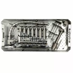 9560701 Medtronic Ref Metrx System Large Tubes Tray Set Of 11 Instruments 9560701 Medtronic Ref Metrx System Large Tubes Tray Set Of 11 Instruments
