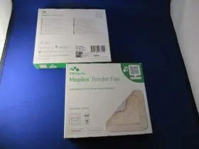 595300 Mepilex Border Flex 10 X 10cm Two Boxes Of 5 Exp 2027 Free Ship