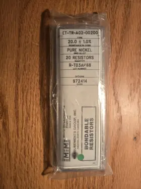 Cea-13-500uw-120 Micro Measurements Precision Strain Gages Et-tr-a02-00200 Pack Of 5