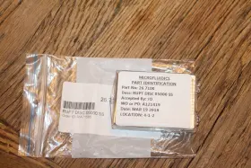 26.7100 Microfluidics Rupture Disc 5000 Psi Ss Stainless Steel New