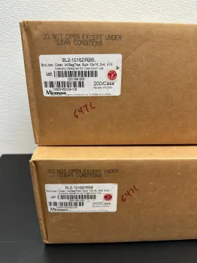 Bl2-1016zirbb Micronova Ref Binliner Clear With Bagties Bulk 10x16 2ml Lot 2 Cases