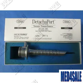01-7011 Microsurge Conmed Detachaport Titanium Cannula