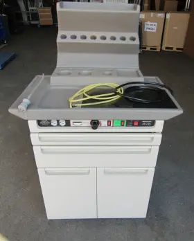 498-001 Midmark Model 498 Ent Treatment Cabinet With Footswitch