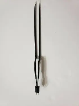 610-771-0850 Millennium Surgical Bayoneted Bipolar Irrigating Forceps Stainless Steel