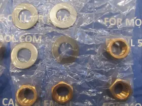 Xx4200079 Millipore Pellicon Cassette Holder Silicon Bronze Nut-washer Set Pk/4