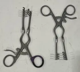 11-634-bl Miltex 2 - 11-634 Bl Beckman-weitlaner Retractor 3x4 Blunt Prongs 6 1/2 Inch K