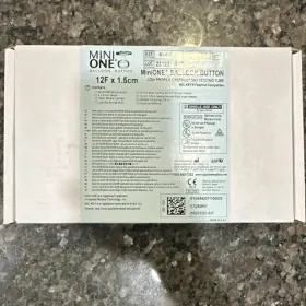 M1-5-1215 Minione Balloon Button 12f X 1.5cm Low Profile Gastrostomy Tube Mpn