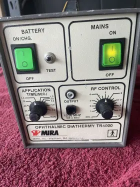 Tr4000 Mira Medical Instrument Research Ophthalmic Diathermy 13.56 Mhz Untested