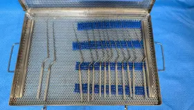 Mf112r-mf128r Mizuho Transsphenoidal Pituitary Ring Curette Spatula Dissector Set 07-820 822