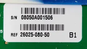 26025-080-50 Mortara 26025-043-50 Keyboard From Eli 350 Ekg System #3