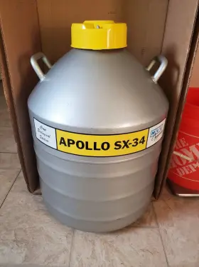 Sx-34 Mve Cryogenic Apollo Liquid Nitrogen Dewar Tank