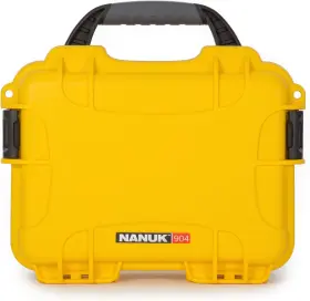 904-0004 Nanuk 904 Waterproof Hard Case Empty - Yellow