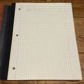 7333343649 National Brand 43-649 Laboratory Research Notebook #3