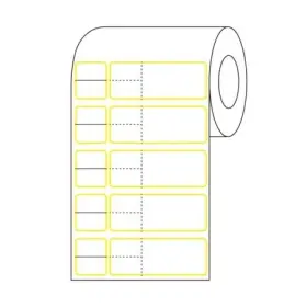 Cb-sun-7-yel Nevs Misys / Sunquest - Multi Set Label Msl Perf-cut 1 3/16 Inch X
