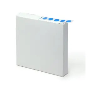 0.5-1.5ml Nevs Lcd-38-b Cryo Label Dots 9.5mm For Tubes Blue Roll Form