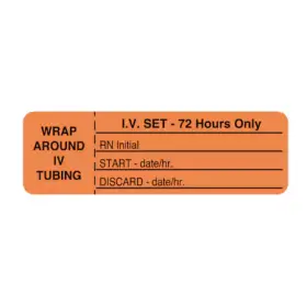 Ntube-4366 Nevs Cma Hourly Iv Tubing - I.v. Set 72 Hours Only 15/16 Inch X3 Flr