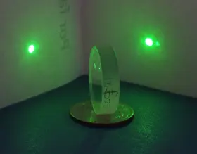 10b20np.24 Newport 1 Inch Dia. Reflective Beam Splitter 50/50 Beamsplitter 532nm Laser Wavelength Nrc