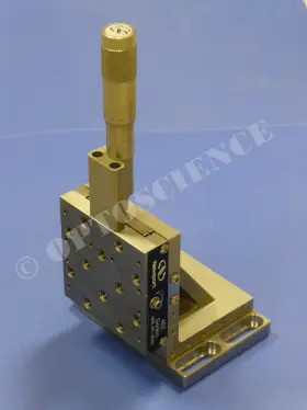 462-z-m Newport Ultralign Vertical Translation Stage With Sm-25 Micrometer