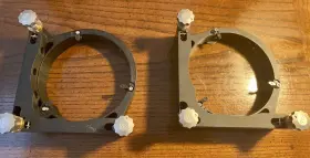 U400-ac Newport Optics Lab Pieces Inch As Is Untested 2x Ultima Mounts