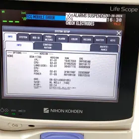 Bsm-1753a Nihon Kohden Ref Nellcor Oximax Spo2 Ecg Nibp Temp Bis With Sc-170r #3