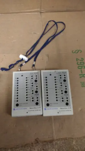 Je-922a Nihon Kohden Lot Of 2 Neurofax Mini Junction Box For Je 912a/912ak Parts