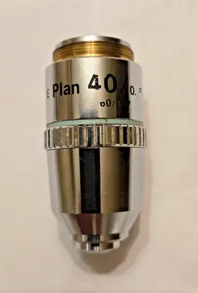 Nikon 40/0.65 E Plan 40x /0.65 Microscope Objective Lens 160/0.17 #3