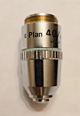 Nikon 40/0.65 E Plan 40x /0.65 Microscope Objective Lens 160/0.17