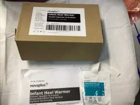 V11460-010 Novaplus Infant Heel Warmer 4x4.4 Inch