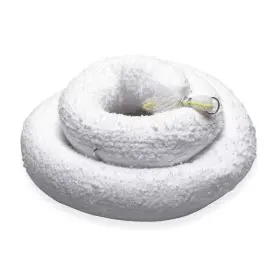L90857 Oil-dri Sorbent Boom 23 Gal 5 In X 10 Ft White 4 Pk