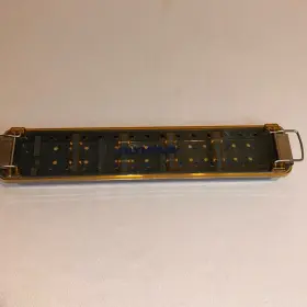 A5990 Olympus Autoclave Instrument Tray Blue 17 Inch Long #2 A5990 Olympus Autoclave Instrument Tray Blue 17 Inch Long #2