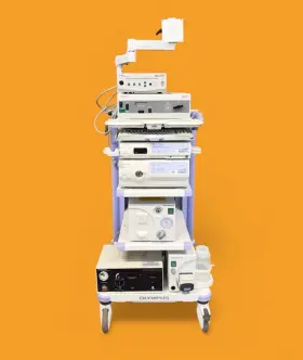 Clv-180 Olympus Endo Cart Evis Exera Ii Cv-180 Endoscopy Processor Set