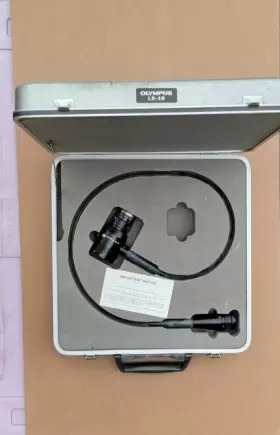 Ls-10 Olympus Teaching Scope With Case Untested As Found