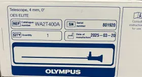 Wa2t400a Olympus Oes Elite 4.0 Mm Hd Autoclavable Cystoscope