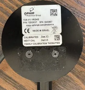 7z02637 Ophir 10a-v1 Thermal Laser Sensors 10 Watt #2