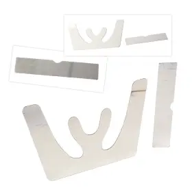 3gs081 Orangeltduk Stainless Dental Occlusal Maxillary Casting Jaw Fox Plane Autoclavable Plate Po