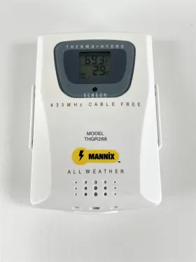 Thgr268 Oregon Scientific Mannix Cable Free Remote Thermo-hygro Sensor
