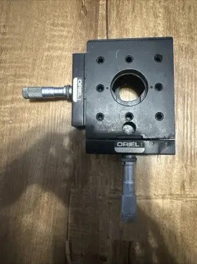 16041 Oriel Precision Linear Translation Stage Micrometer /mitutoyo