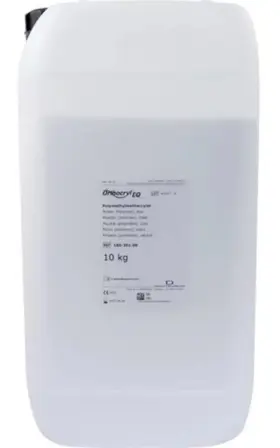 160-212-00 Orthocryl New - Dentaurum 10 Kg Polymethylmethacrylat Powder Polymer Clear