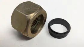 16-tu-s Parker 16-bu-s Ferulok 1 Inch Bu Hydraulic Ferrule And Nut For Tube Fitting