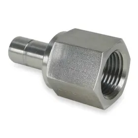 T2hg-ss Parker 4-4 1/4 Inch Cpi X Fnpt 316 Ss Tube End Female Adapter