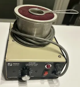 Td-8556 Pasco Scientific Steam Generator Model Adjustable Tested And Working