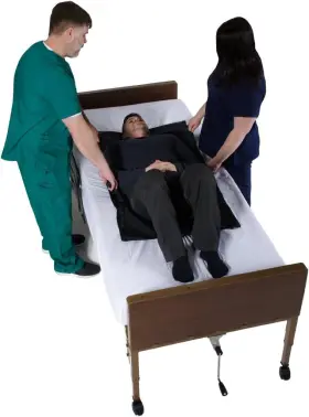 Pa-12271 Patient Aid 48 Inch X28 Tubular Reusable Slide Sheet With Handles For Transfers