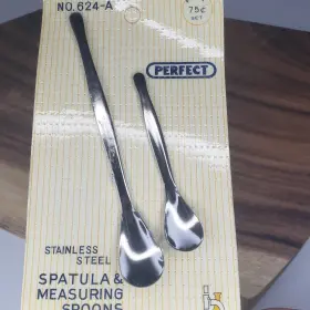 624-a Perfect Vintage Spatula And Measuring Spoons Chemistry Science Laboratory Experiment Nip