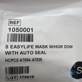 1050001 Philips Easylife With Headgear - Small- Respironics New In Sealed Bag