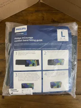 137022-000 Philips Incourage Chest Comfort Band - Large 40 Inch -50 Single Patient Use Sealed
