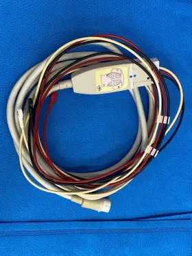 M3526a Philips 3-lead Snap Fit Ekg Cable Ref #2
