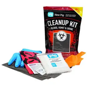 Pig 036226037056 Bodily Fluids Absorbent Kit 0.29 Gal. Kit5004 Red