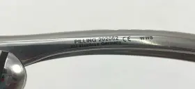 202062 Pilling Pratt Rectal Speculum Small Blades 3 1/2 Inch Long 3/4 Diameter #2